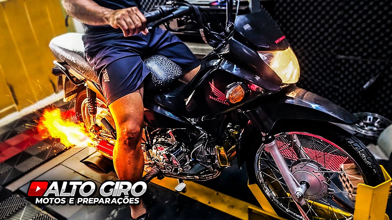 POP 220CC NO DINAMÔMETRO!!🔥 QUANTOS CV DEU???
