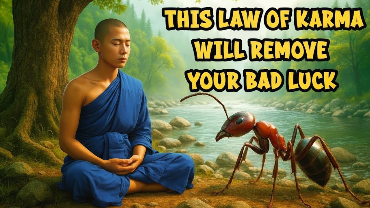 This Law of Karma Will Remove Your Bad Luck Forever   Buddhist Story Of Two Monks