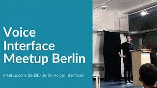 Voice Interface Meetup Berlin: José Mussa - Alexa Skills using javascript pure