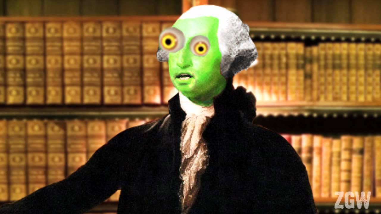 Zombie George Washington: The Justin Bieber Interview - YouTube