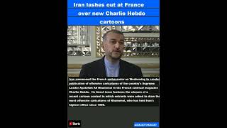 Iran lashes out at France over new Charlie Hebdo cartoons|#shorts