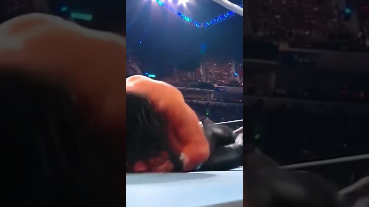 A Surprise Entrant Storms The Ring 