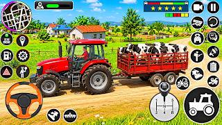 Village Tractor Farming Driving Simulator 3D - New Tractor Games - Android Gameplay screenshot 2