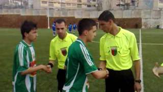 baroudi kamel capitain des cadet du mouloudia club d'alger