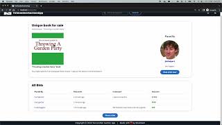 Yet Another Auction App - Spring Boot/React TypeScript