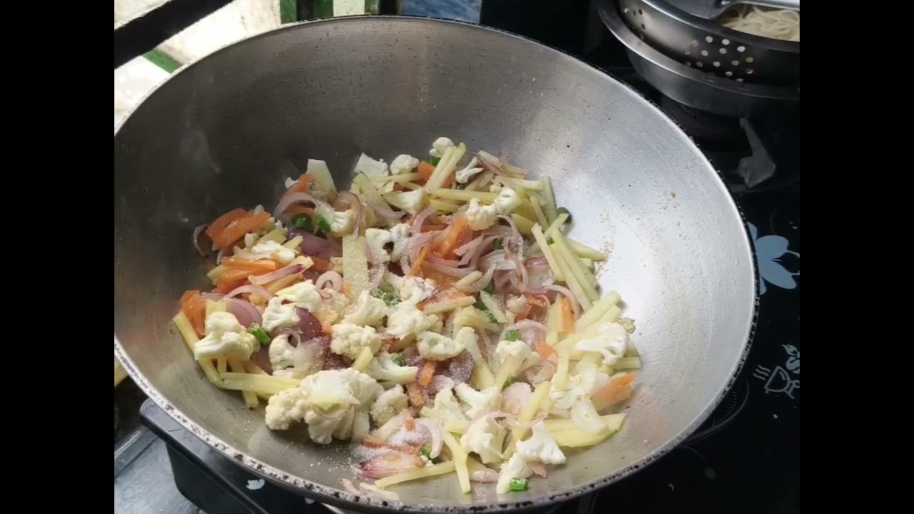 শীত স্পেশাল চাওমিন 🤗♥️