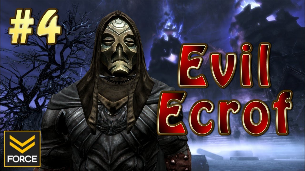 Evil Ecrof in Dawnguard: Starve Them To Death (Gameplay)