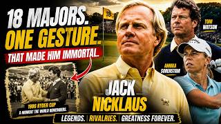 Jack Nicklaus Won 18 Majors… But One Gesture Made Him Immortal | ft. Tom Watson & Annika Sorenstam