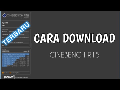 Cara Download Dan Instal Cinebench R15 | Google Drive - YouTube