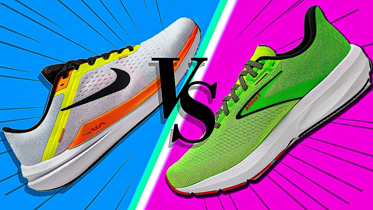 Winflo 10 Vs Launch 10 Nike Vs Brooks Road Running Shoe Comparison