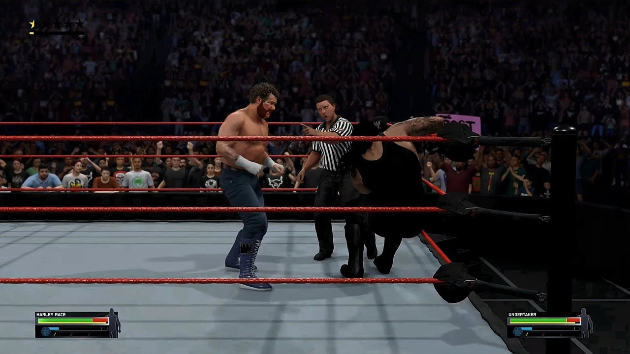 Vintage WWE Cyber Sunday 2007 Harley Race vs. Undertaker