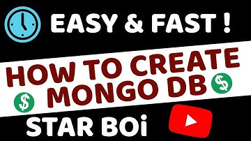 How To Create a MongoDB Database Url || MongoDB Url Video Tutorial ⚡