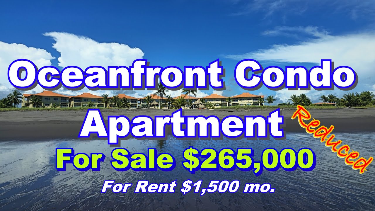 Beachfront, top level Condo Apartment For Sale or Rent - YouTube
