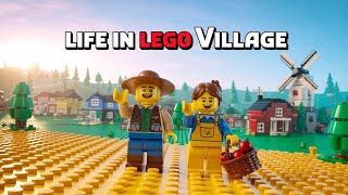 Life in LEGO Village 🌾 | The Peaceful Countryside Adventure Begins! screenshot 4
