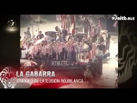 La gabarra, símbolo de la ilusión rojiblanca