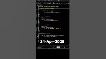 Day-104: What is Diamond Problem in Java? #java #shorts