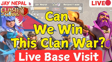 Live Base visiting | Clash Of Clans Live | Clash Of Clans Live Stream | CoC Live Attacks #coc