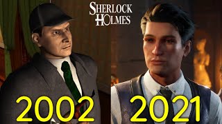 Evolution of Sherlock Holmes Games 2002-2021