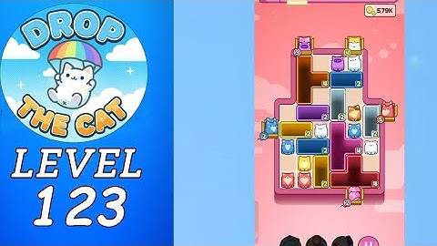 Drop The Cat Level 123 Walkthrough
