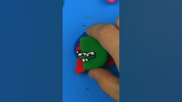 Clay Alphabet Lore D | Tower #shorts #clay #alphabetlore #diy