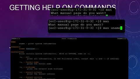 Unix Tutorial Part 15,man,uname Command With Different Options