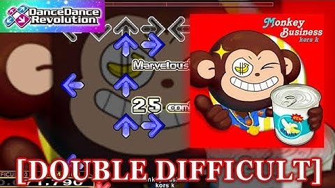 【DDR 2013】 Monkey Business [DOUBLE DIFFICULT] 譜面確認＋クラップ