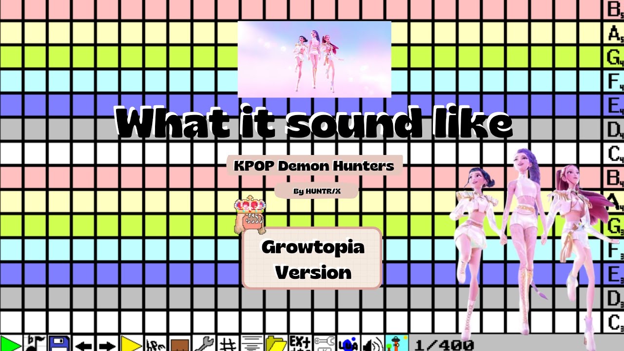 Growtopia Music | What It Sound Like - HUNTR/X | KPOP Demon Hunters Music Growtopia Music | What It Sound Like - HUNTR/X | KPOP Demon Hunters Music
