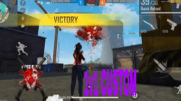 1v1 Custom in My Friend 😤😤 / Garena Free Fire 🔥