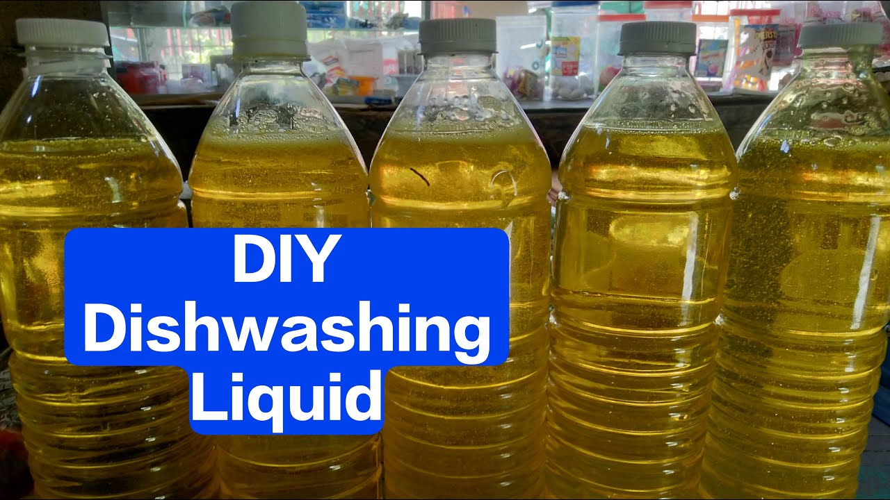 How to make dishwashing liquid #howto #diy #paanogumawa - YouTube
