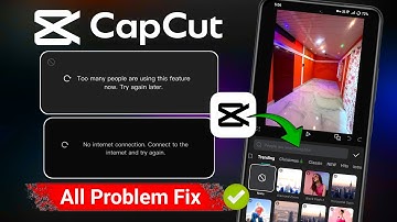 Too many people are using this feature capcut problem | Capcut no internet connection problem solve