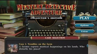 Mystery Detective: Case 1: "TROUBLES ON THE FARM"  Complete Gameplay Walkthrough screenshot 1