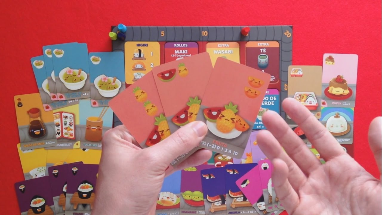 Devir Packs - Sushi Go, Juego de Mesa, Juego de Cartas, Juego de Cartas con  Amigos, Party (