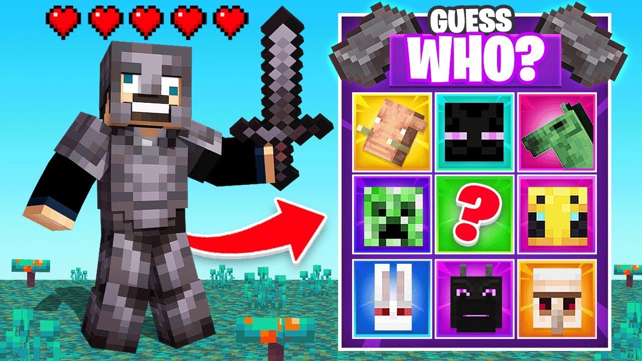 *NEW* NETHERITE Guess WHO For LOOT (Minecraft) - YouTube