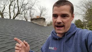 Roof Inspection Of A Roof That Was Replaced By A Roof Salesman