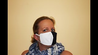 Fabric face mask NO WASTE - Szájmaszk készítése