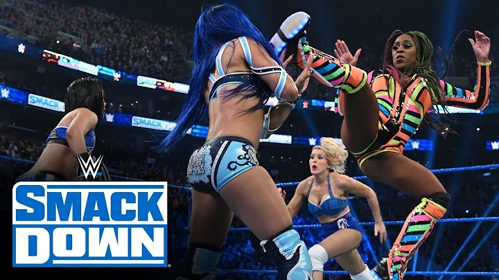 Naomi & Lacey Evans vs. Bayley & Sasha Banks: Smac...