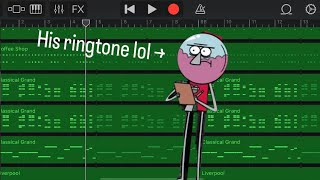 I transcribed Benson’s Ringtone onto GarageBand