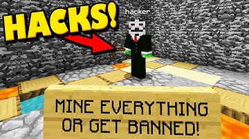HACKER FORCED TO MINE OR PERM BAN! (Hacker Games)