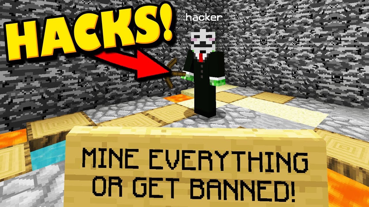 HACKER FORCED TO MINE OR PERM BAN! (Catching Hacker Games) HACKER FORCED TO MINE OR PERM BAN! (Catching Hacker Games) #1