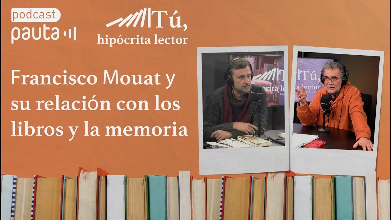 Francisco Mouat comparte su relación íntima con los libros y la memoria