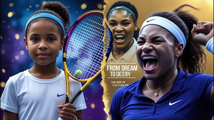 Coco Gauff Wins to Dream : The Girl Who Shocked The World