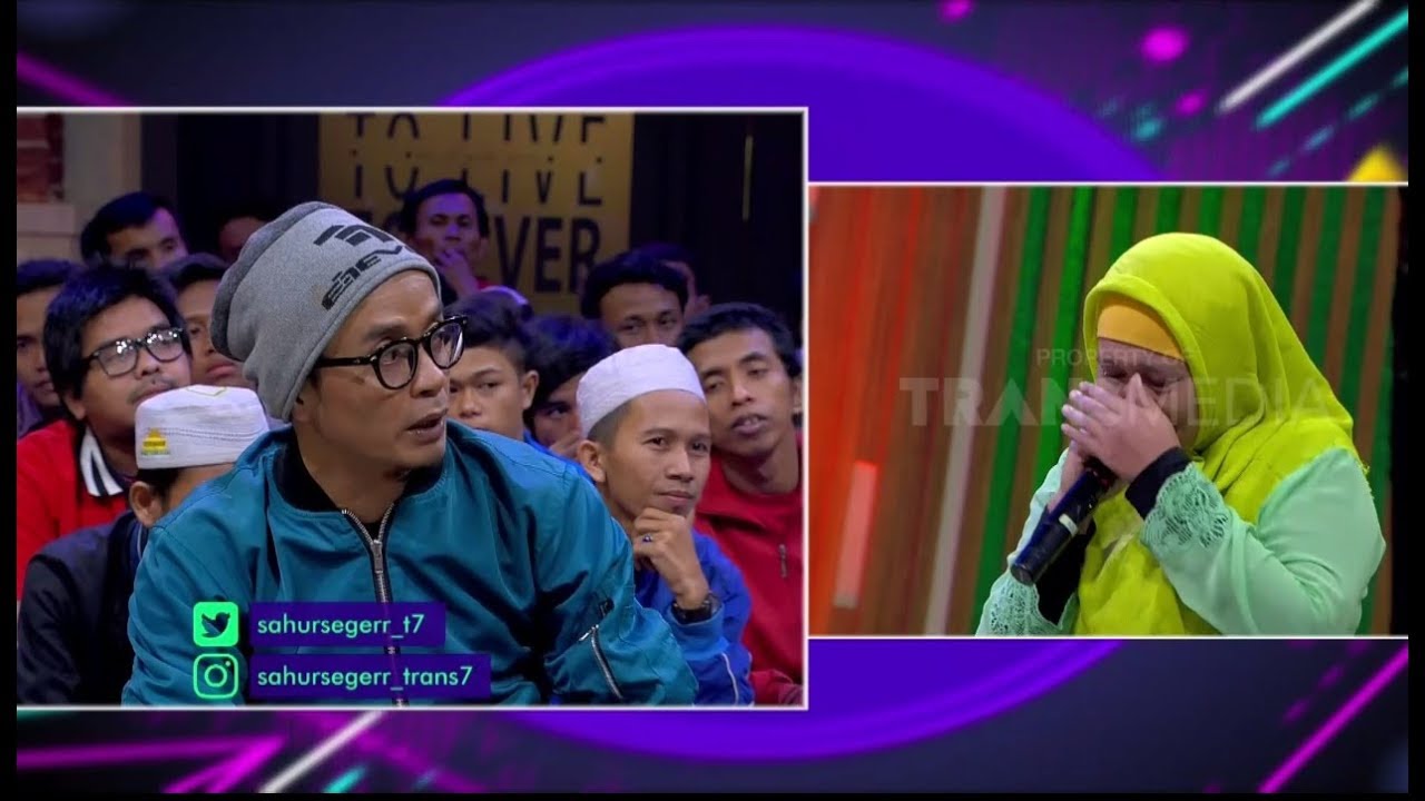 Ibu Ini Menangis Saat Tausiyah Ustadz Evie Effendi Sahur Segerr 12 06 18 Youtube