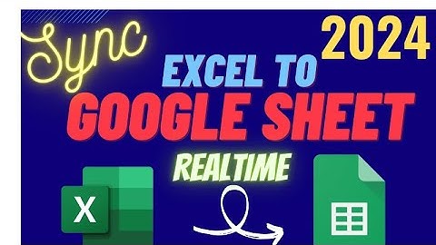 Auto-Sync Data from Excel to Google Sheets | Excel to google sheet live synchronize automated proces
