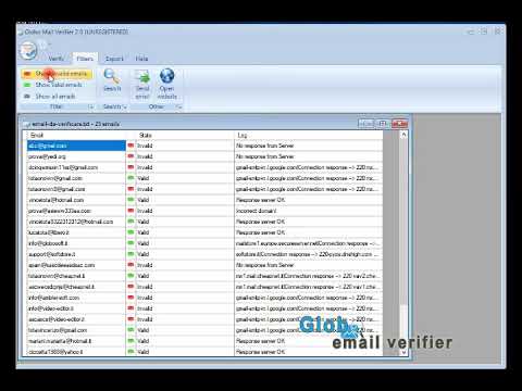 Verificare Indirizzi Email con Globo Email Verifier