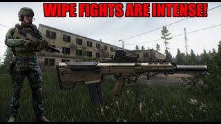 Tarkov wipe day fights are intense!