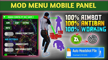 Free Fire Antiban Panel ☠️ Location + Aimbot Injector 🔥 |  Antiban All Rank Working | OB50 Updated