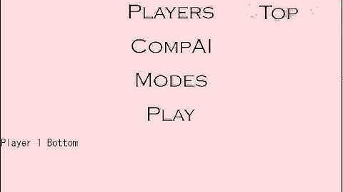 Java GameSystem + Pong