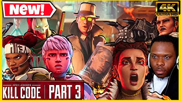 APEX LEGENDS Kill Code Part 3 REACTION!!! What IS He Planning??