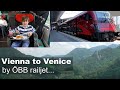 Vienna to Venice by railjet train from €29