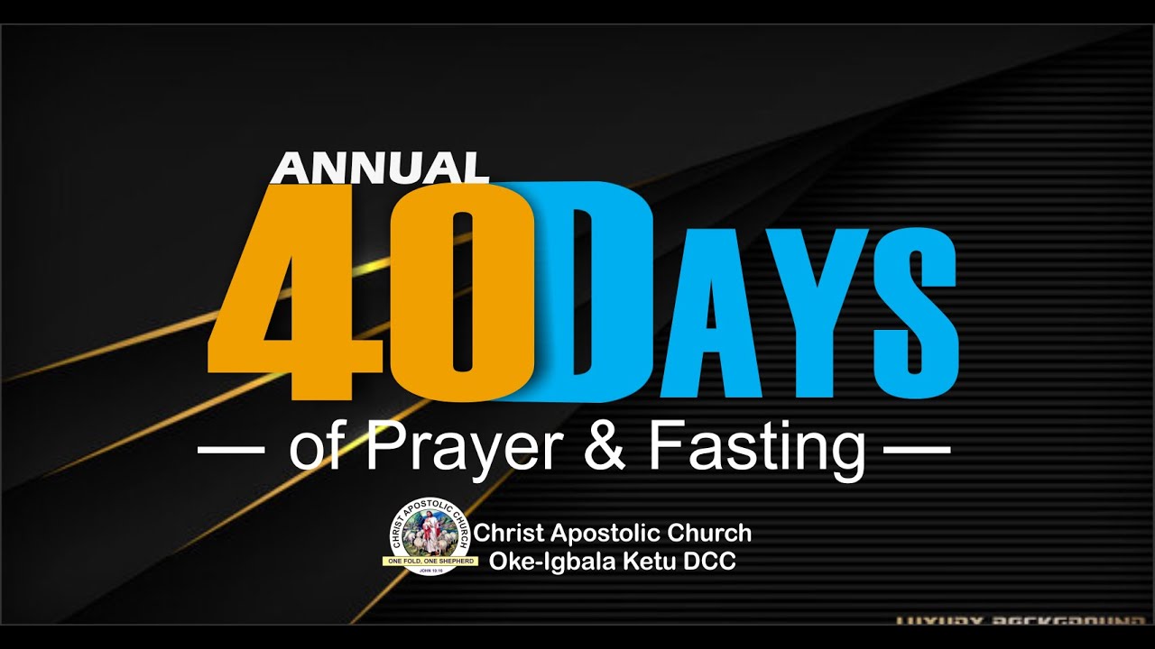 C.A.C OKE IGBALA KETU DCC l 40 DAYS FASTING & PRAYER | DAY 30 | FEBRUARY 03, 2026.